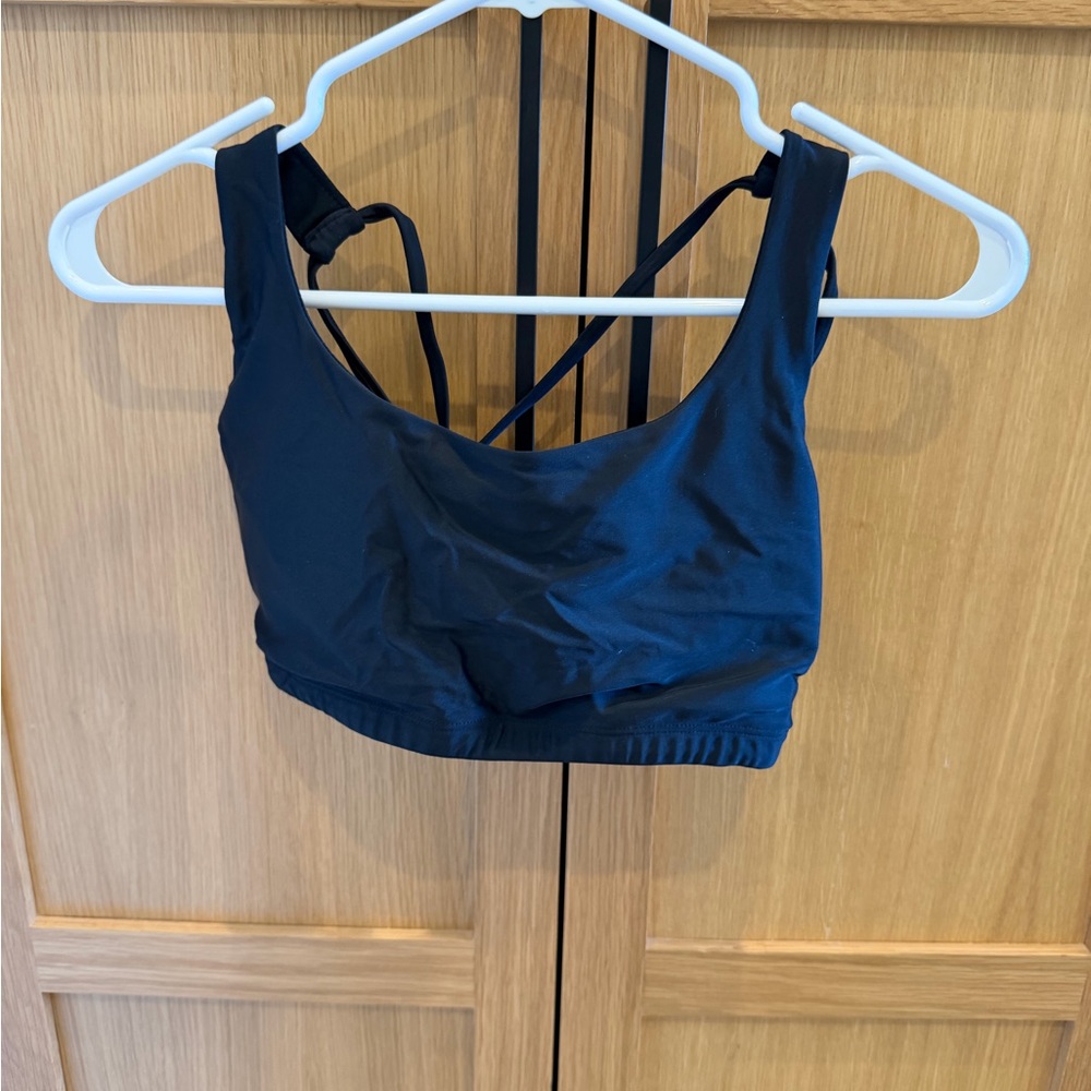 Women's Black Sports Bra